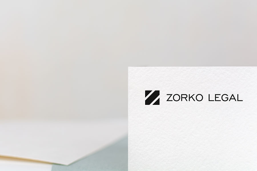 Zorko Legal – logótervezés, arculattervezés