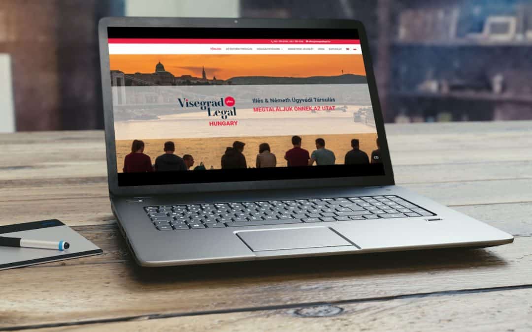 Visegrad Legal Hungary – honlapkészítés