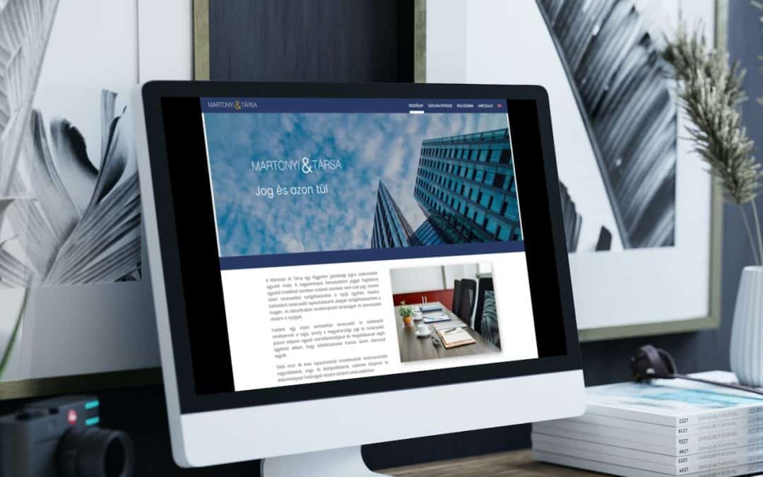 Martonyi és Társa – honlapkészítés