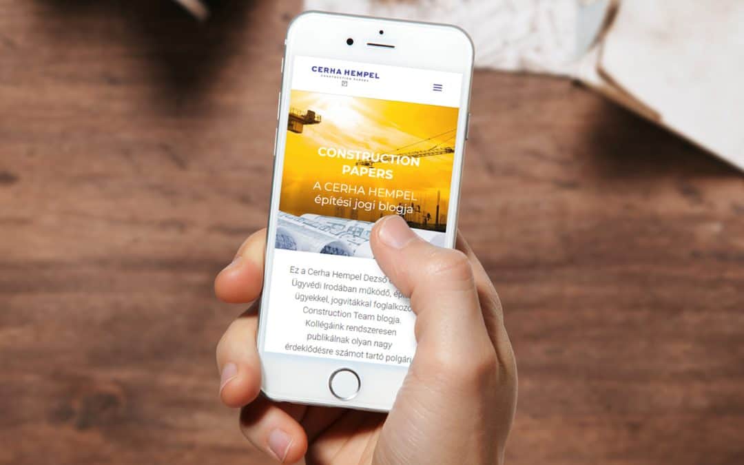 Construction Papers – honlapkészítés