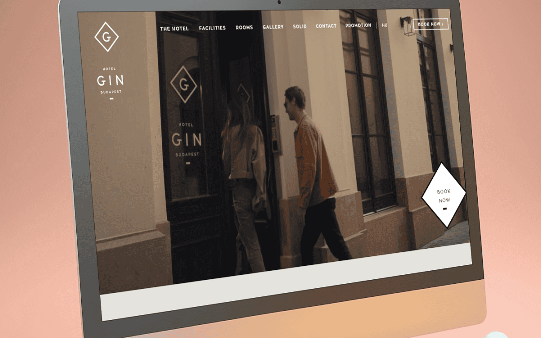 Hotel Gin – honlapkészítés