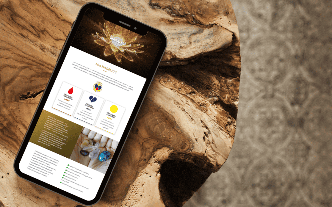 Magélet – honlapkészítés