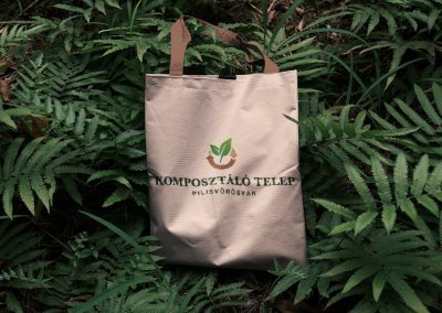 Komposztáló Telep – Logó- és névjegykártya tervezés