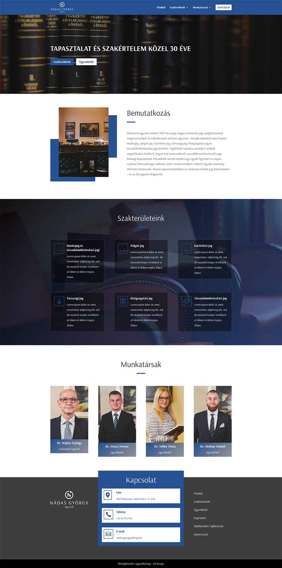 Honlapkészítés, WordPress weboldal készítés