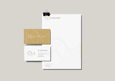 Dr. Karika Márton – arculattervezés