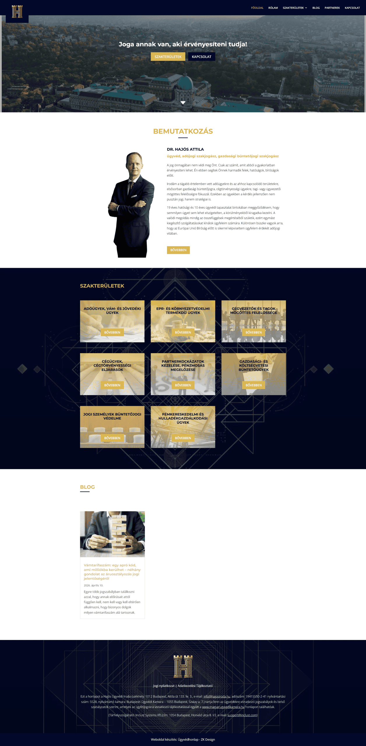 honlapkészítés ZK Design